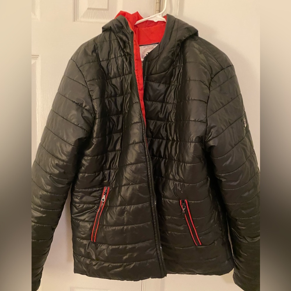 Men Light Black Winter Jacket